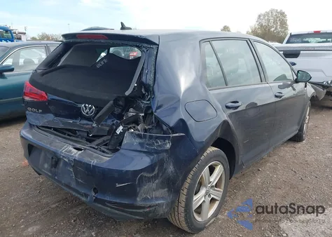 2017 Volkswagen Golf Tsi S 4-Door/Tsi Se 4-Door/Tsi Sel 4-Door/Tsi Wolfsburg Edition 4-Door z USA, uszkodzony, nr VIN 3VW217AU5HM016247